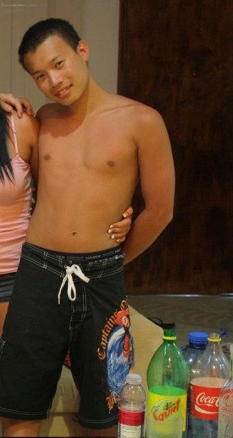 piggy asian boy