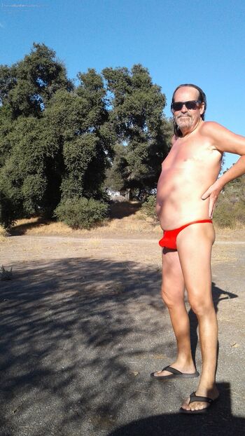 Whole campground to myself: good time to try on some new purchases!