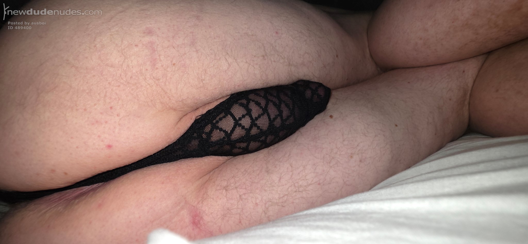 Never worn a G-string,mmmm mightnget used to the feeling of being covered but uncovered lol