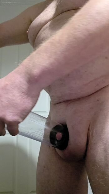 Pumped or natural, I. Definitely a grower and not a shower.