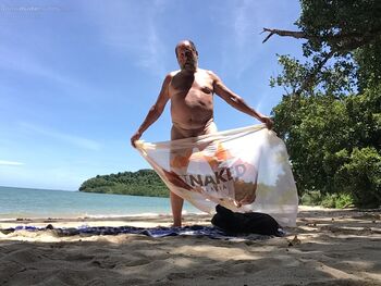 Having fun at the beach