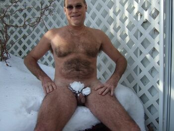 Enjoying the First Snow of the Year