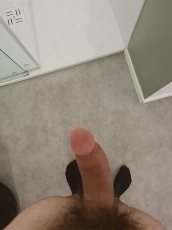Getting ready to shower