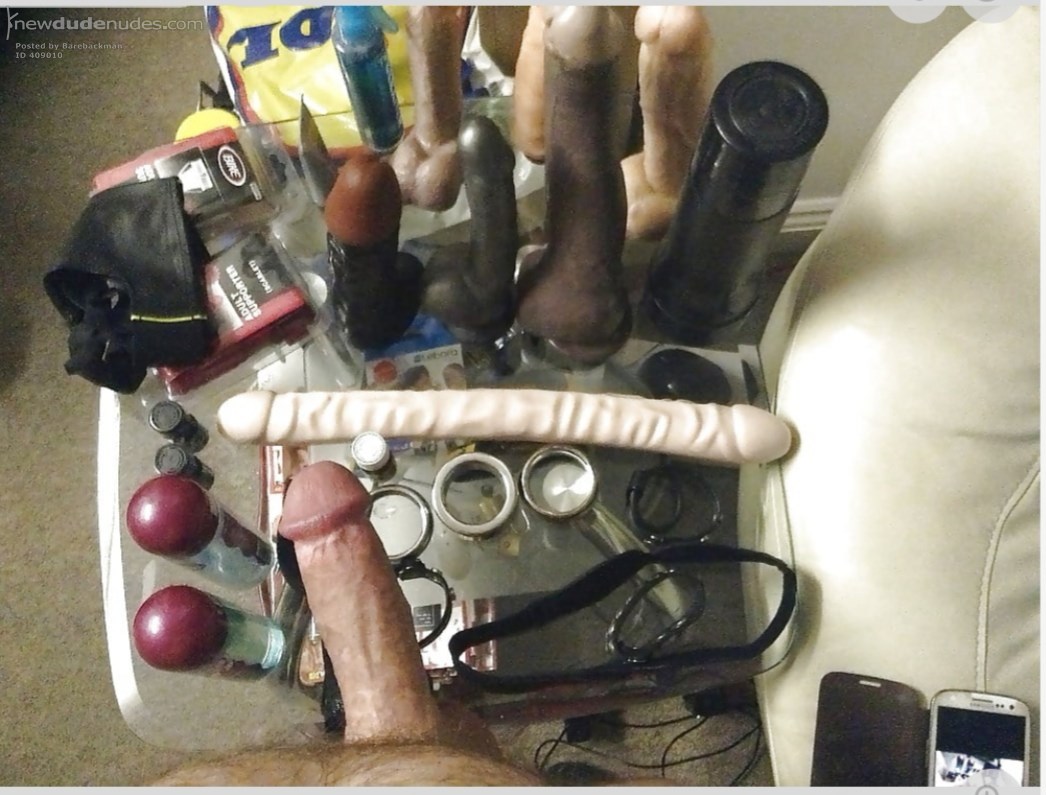 My ass and my sex toys