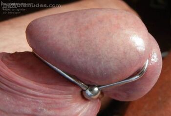 my cock head with ring & stopper in