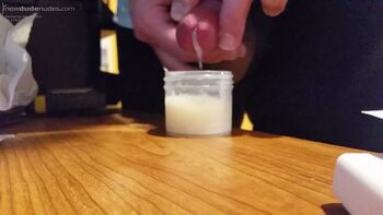 Adding to my frozen cum cup!