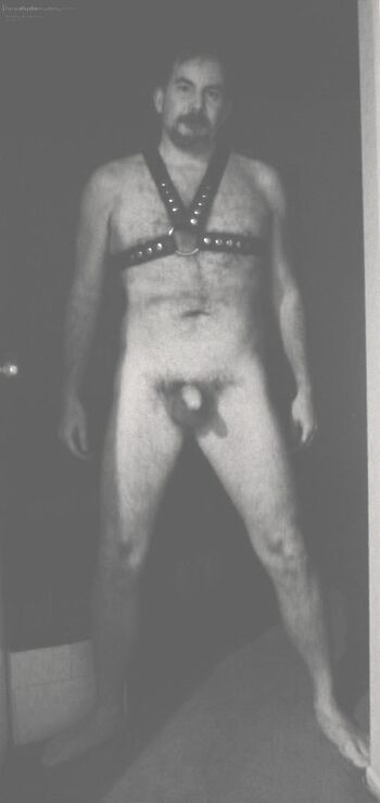 Full Frontal with leather harness