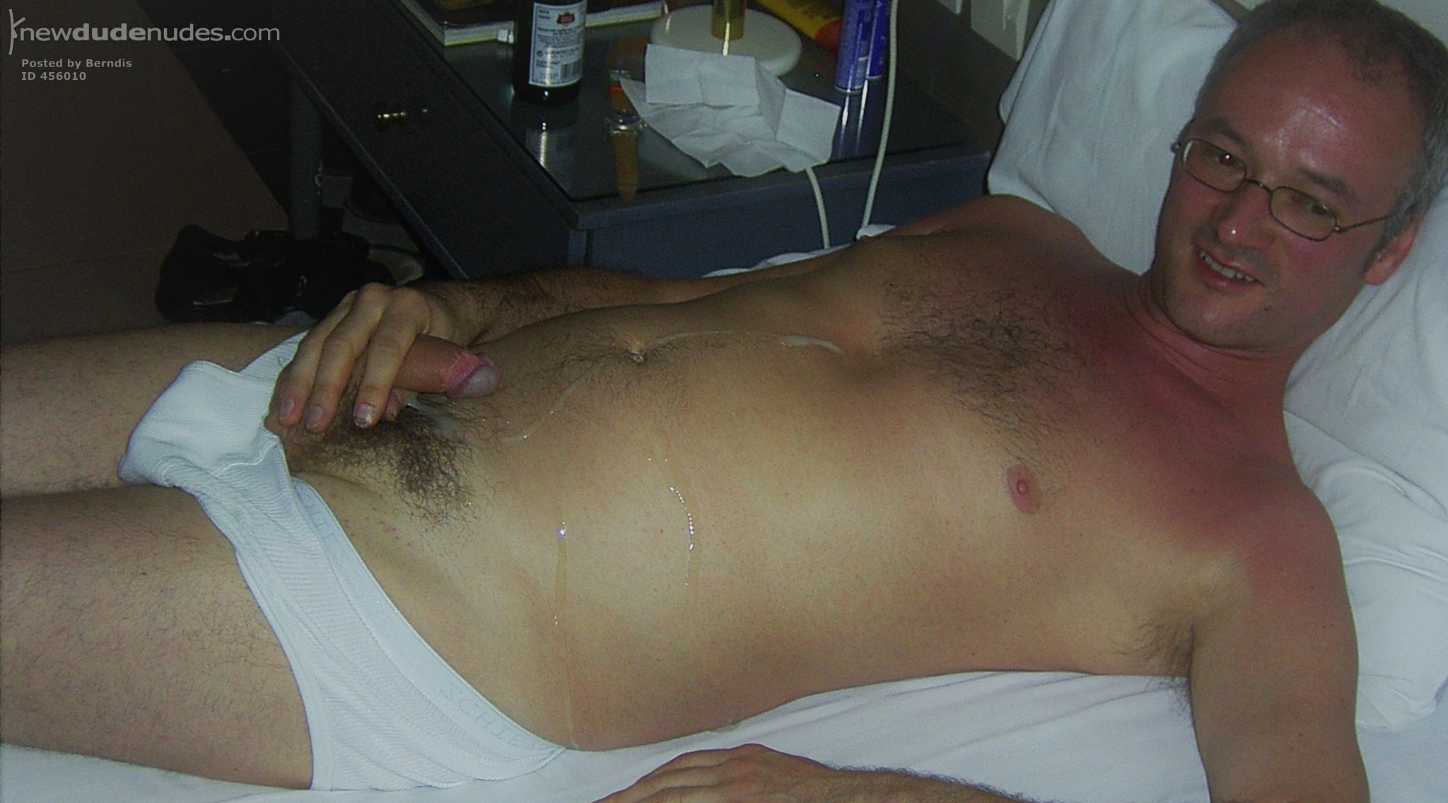 Wanking my cock and cum