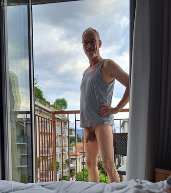 outdoor on balcony with shirt