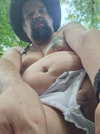 Playing in the garden