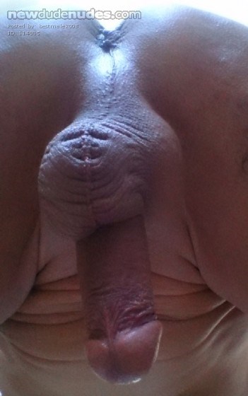 My smoothly shaved tight ass, big balls and dick. Anyone wants to have fun! See profile & PM me