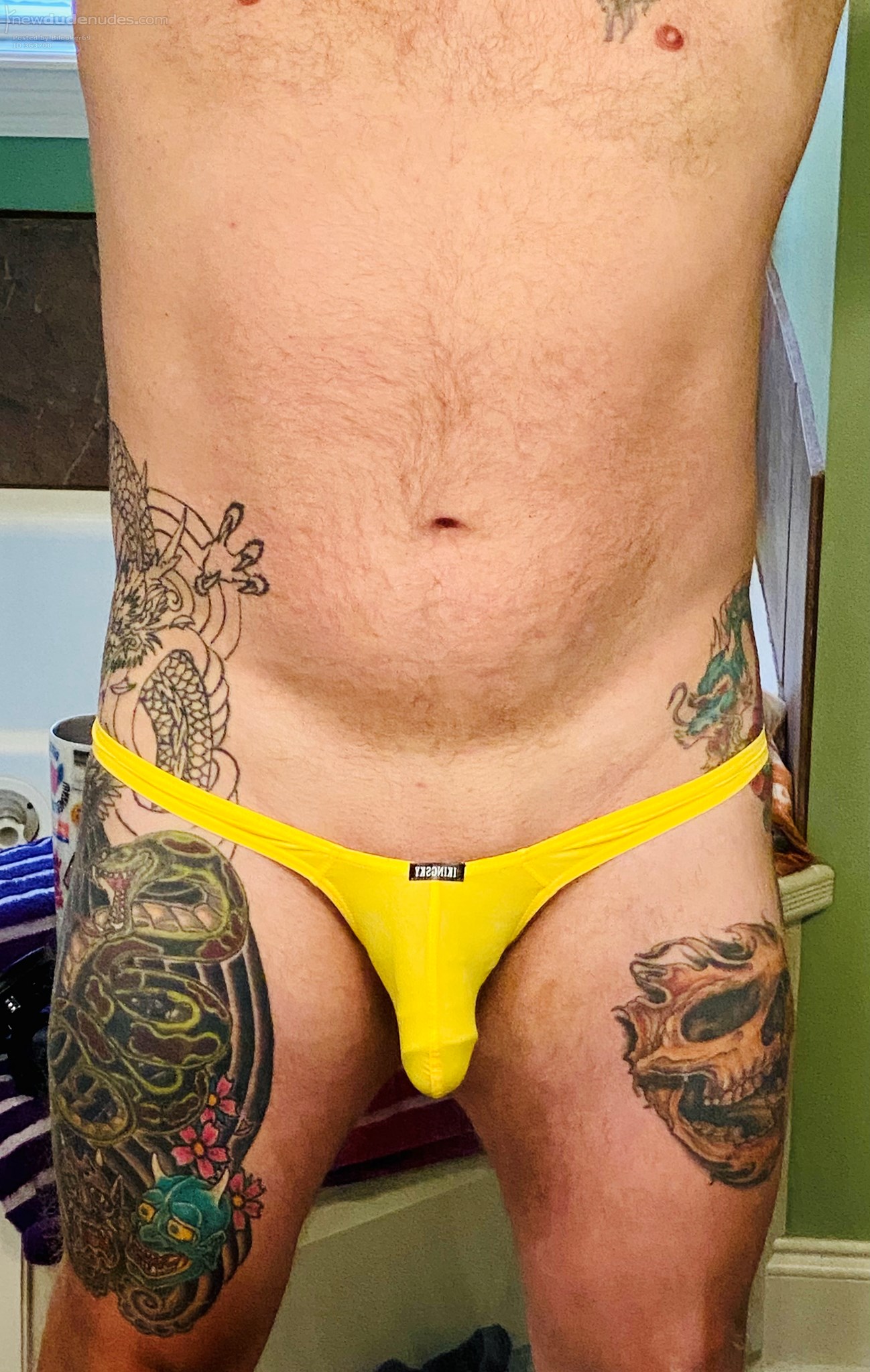 Banana yellow banana hammock