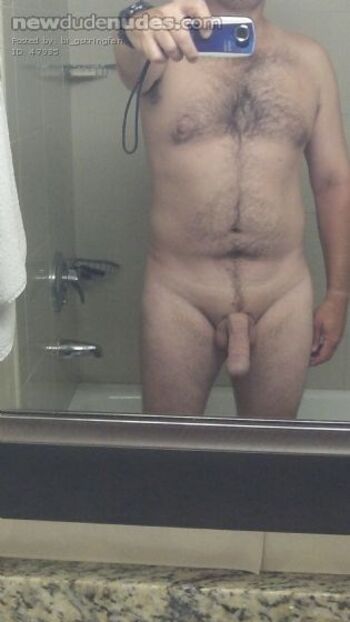 Having fun in my hotel room