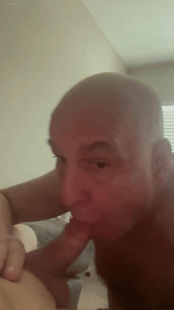 Sucking my buddies cock!