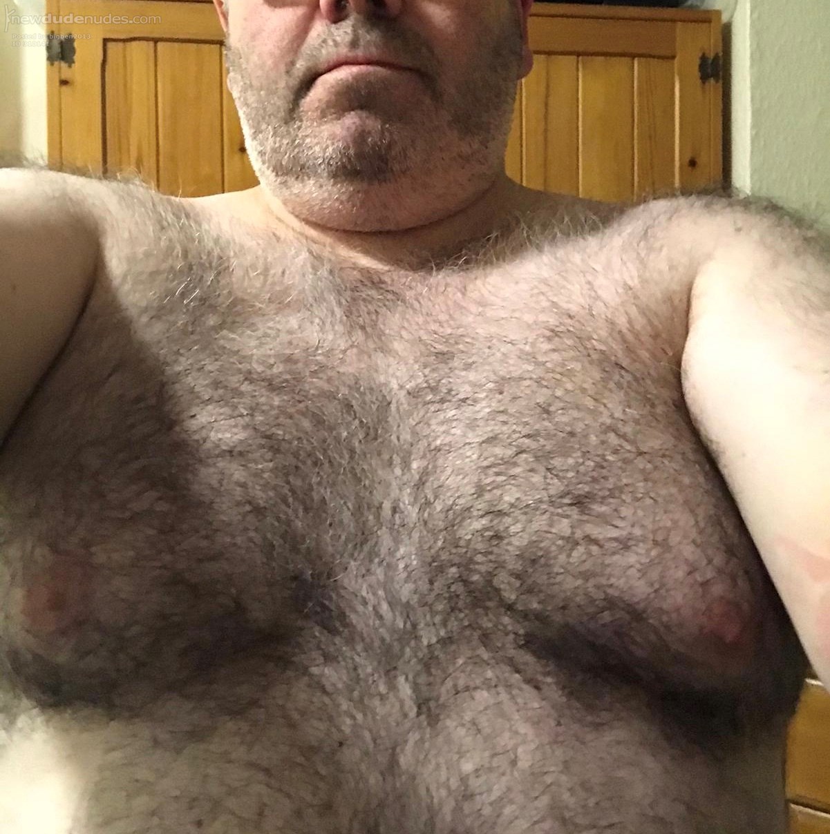 new play mate ... hairy bear just how I like them!!!!!!
