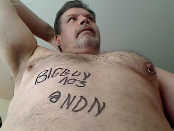 me with ndn and username written on my body
