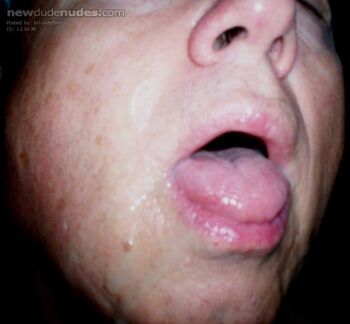 cum on my face