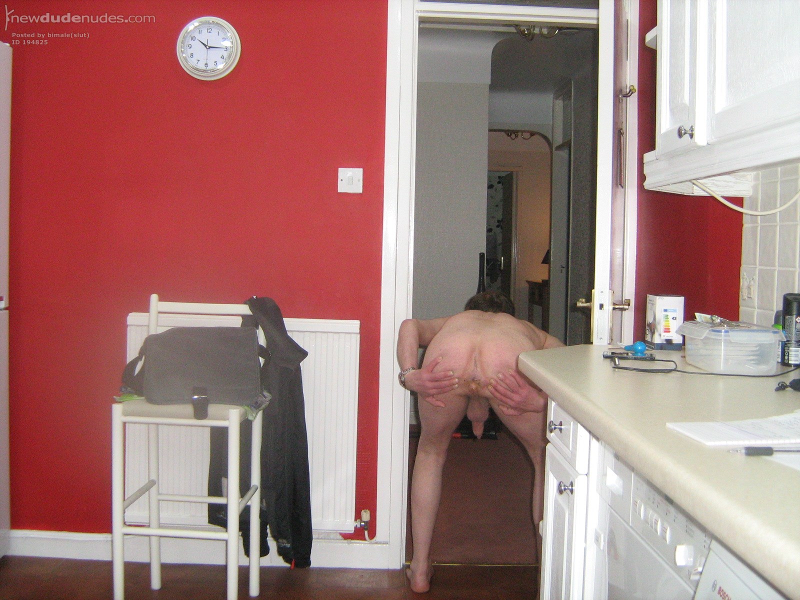 Chris the slut having some naked fun
