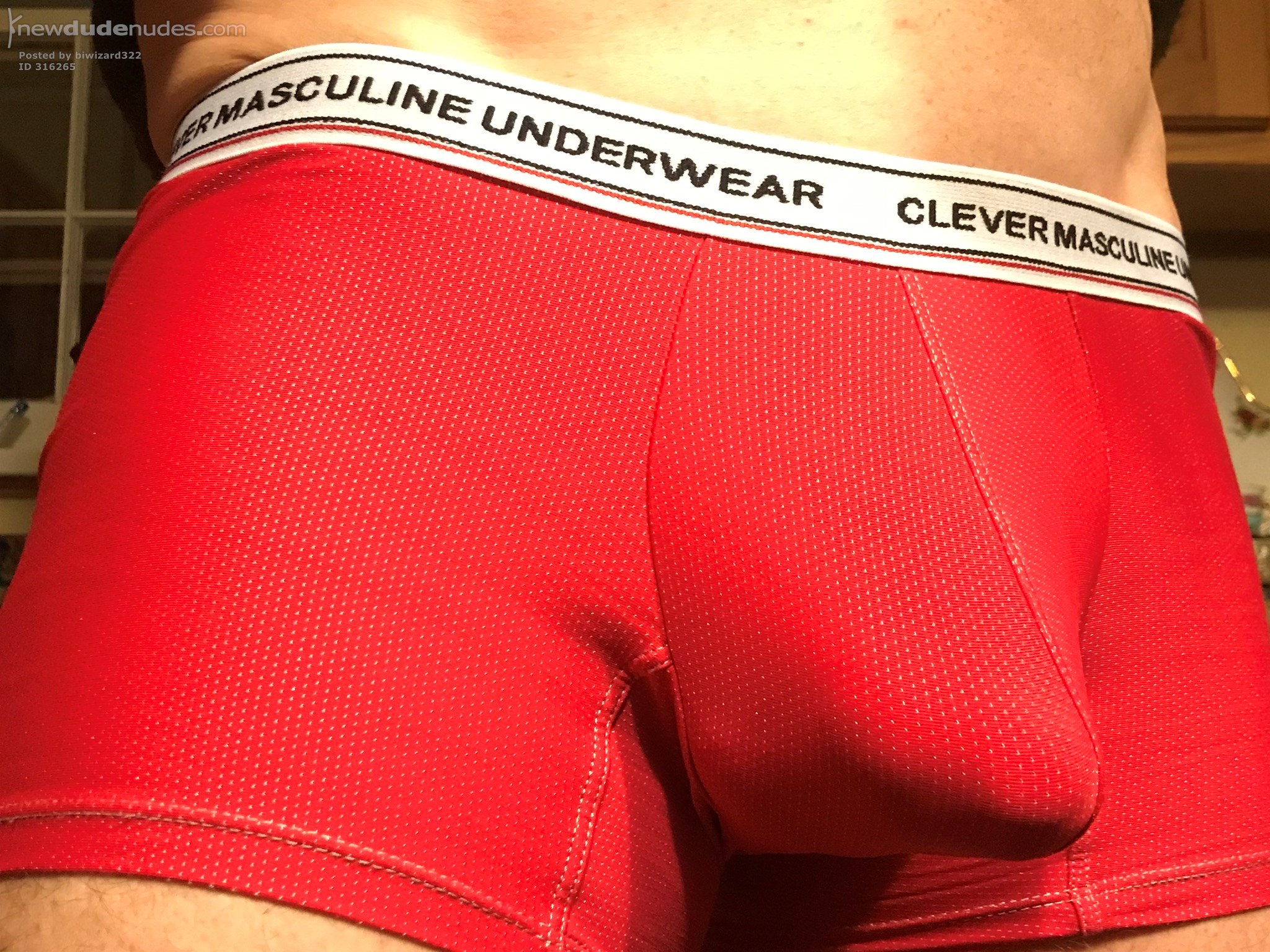 Love having a bulge for all to see.