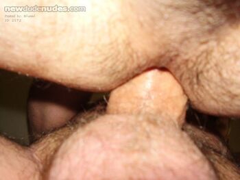 Kevin taking my cock the only way he knows. All the way in.