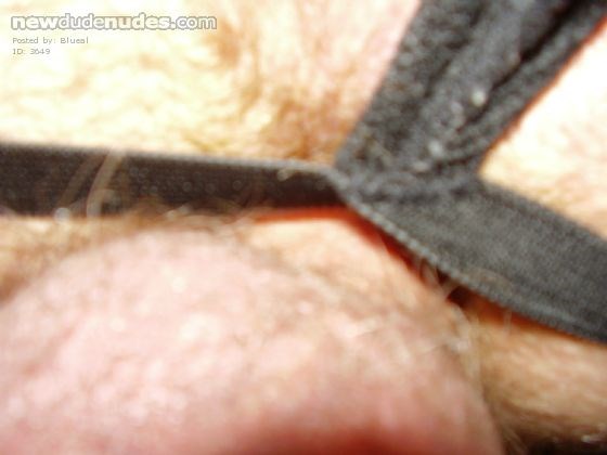 Can you still see a little bit of my cock shaft?