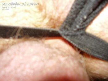 Can you still see a little bit of my cock shaft?