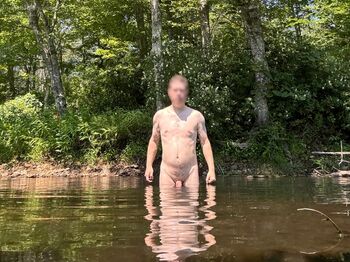 Stream on a hot day
