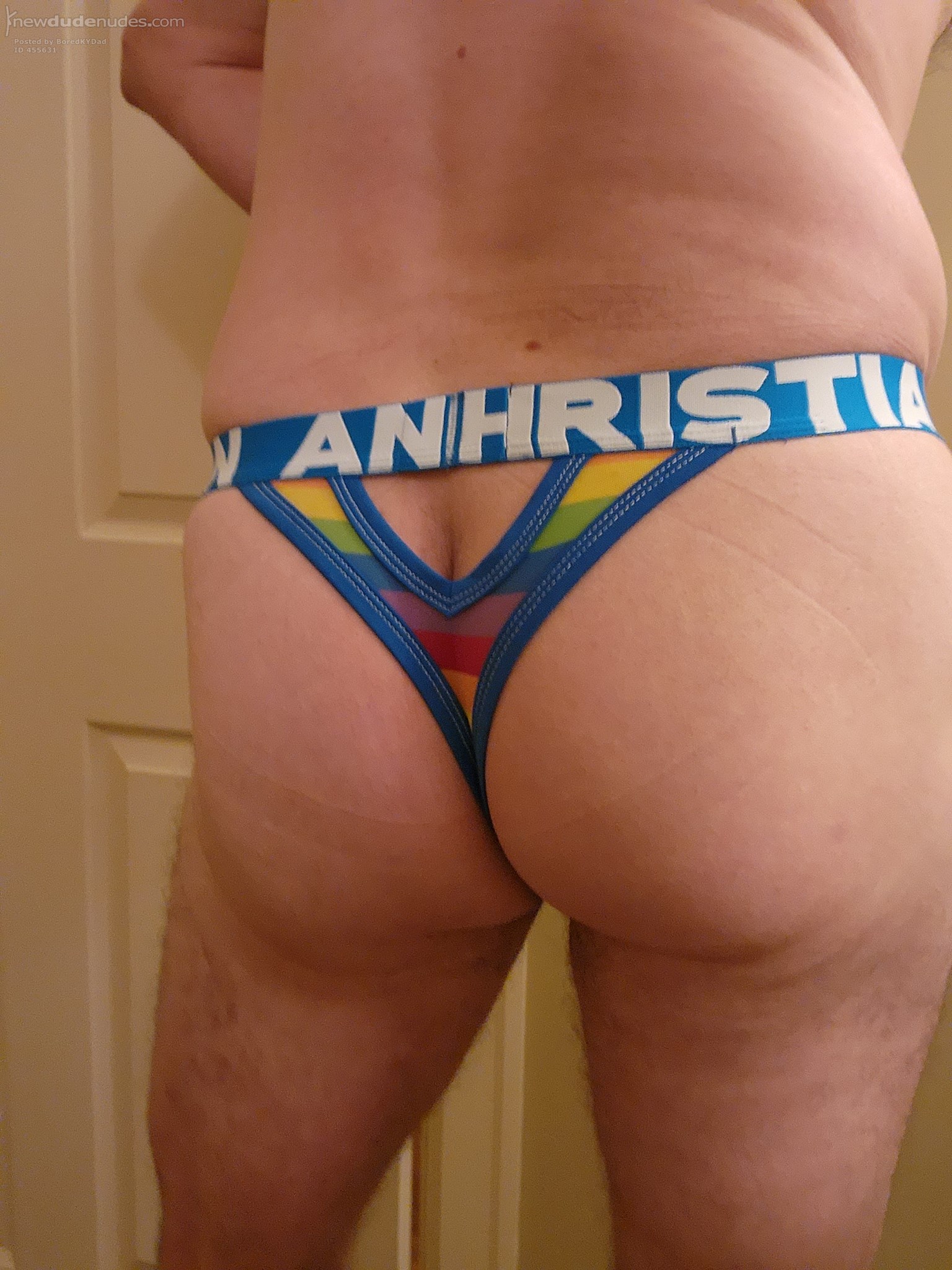 My rainbow thong!