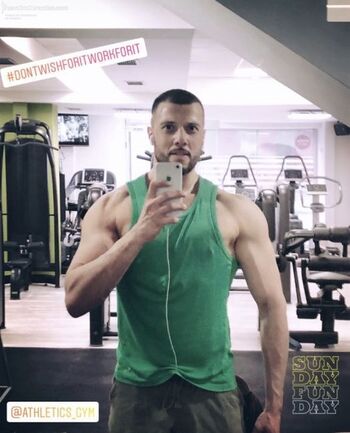 At the gym