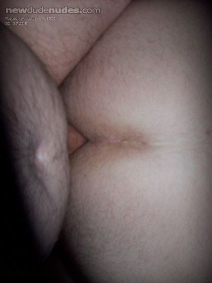 Fucking my friend.