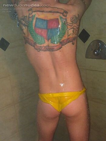slide my undies down and...