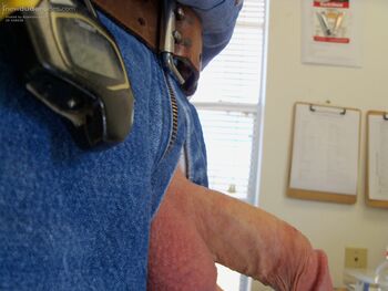 Taking photos of my cock while at work