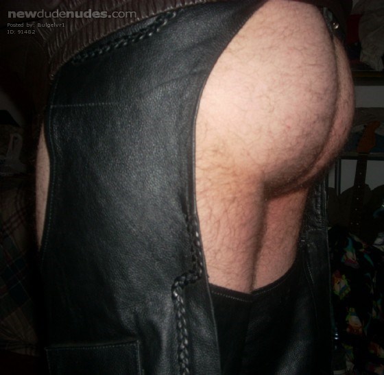 My first (not so)ass-less chaps. You Like?
