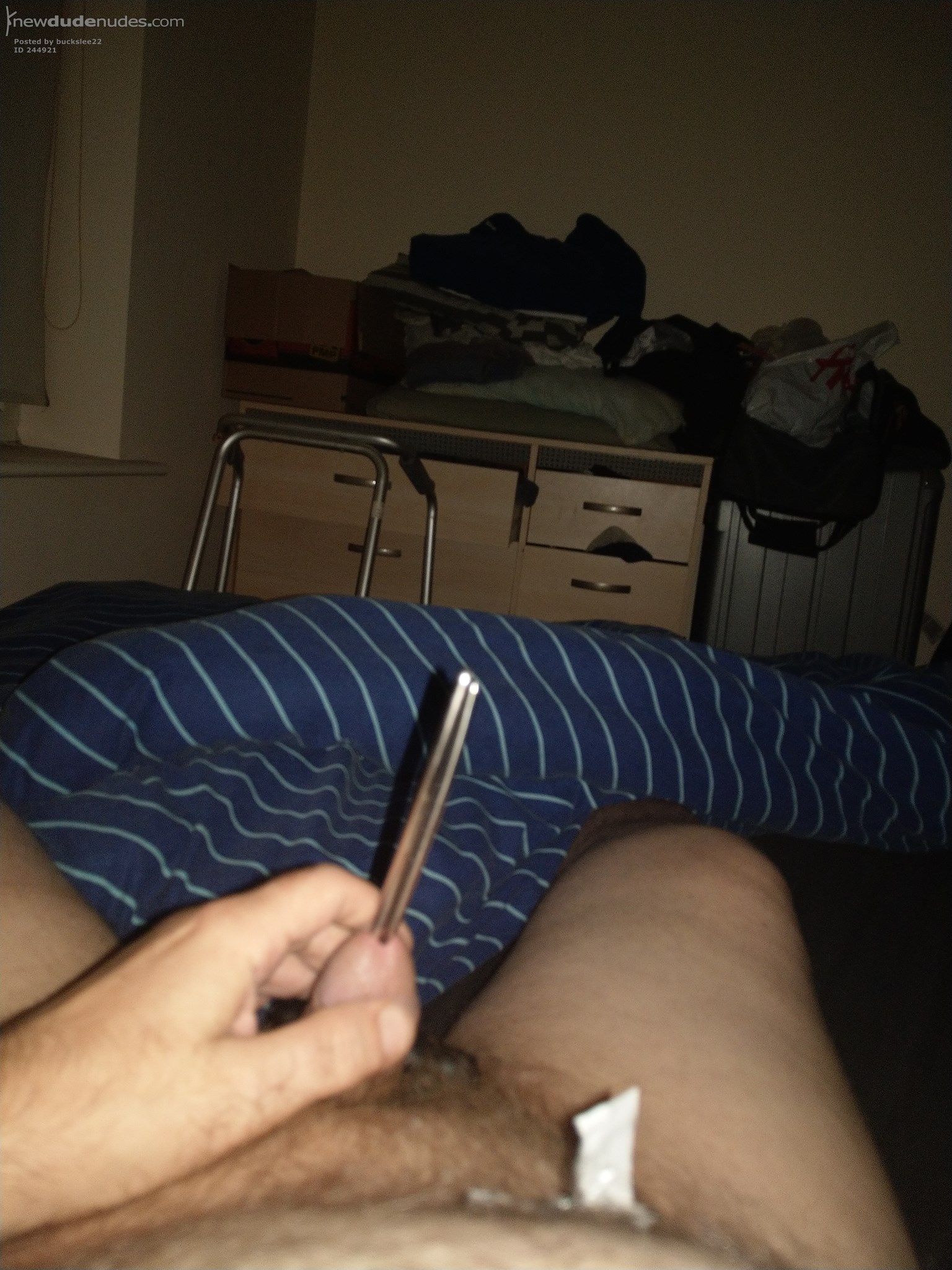 Me sounding my cock
