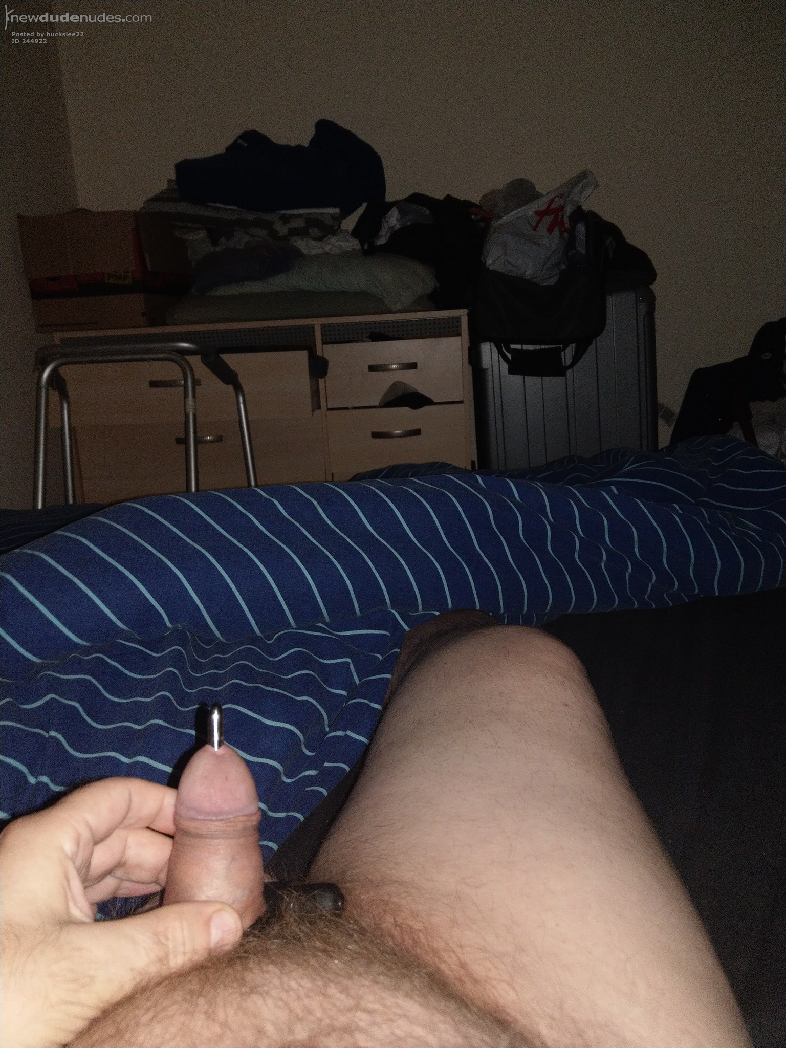 Me sounding my cock