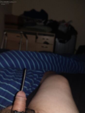 Me sounding my cock