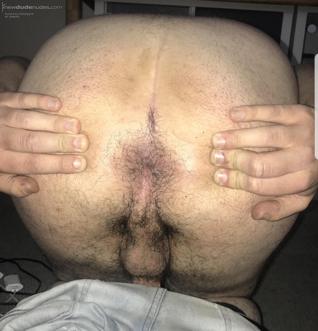 Hairy ass